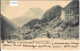 Gietroz et le Mont Blanc - Grand Hotel Terminus