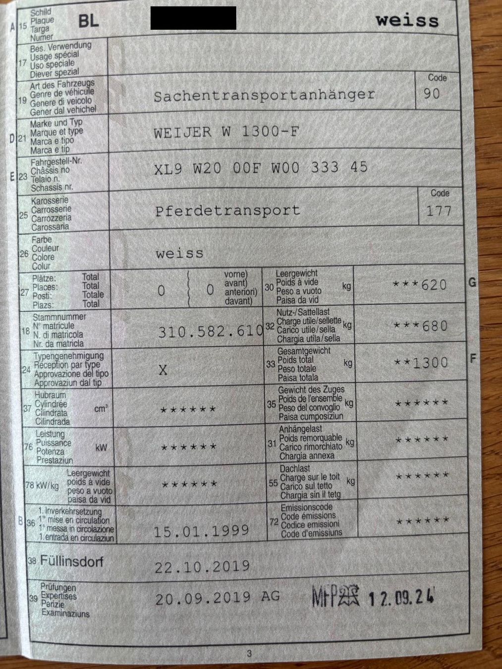 Rimorchi: Pferdeanhänger – Usato da Basel venduto da alleswaswotsch 6