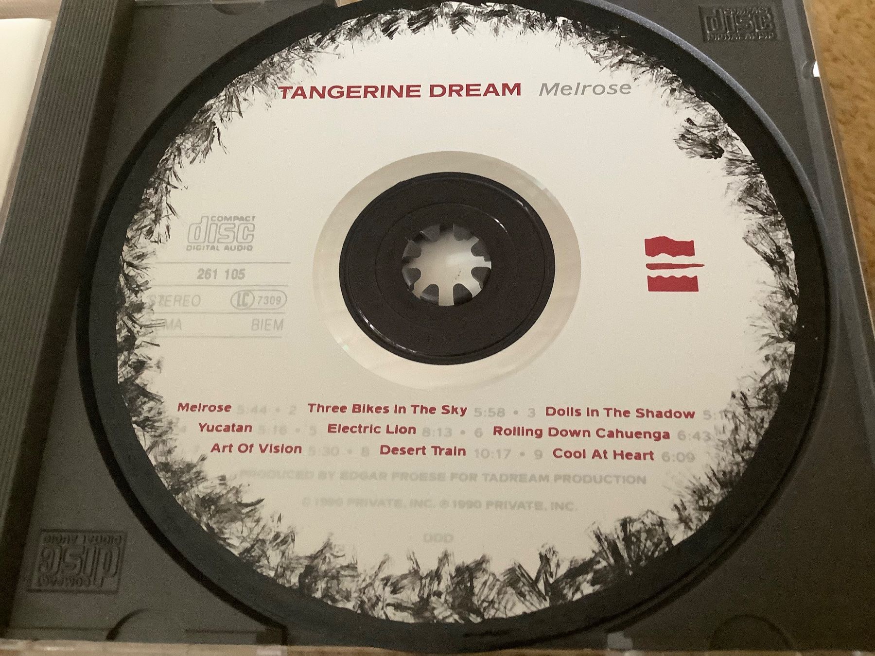CD: Tangerine Dream * Melrose – Usato da herzogenbuchsee venduto da HIFIANER 2
