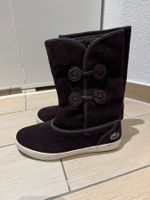 Bottes Lacoste en daim marron, taille36