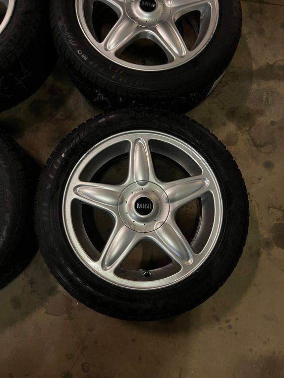 Mini Cooper R50 R56 6.5x16 ET48 Original Felgen Winterräder (Gebraucht ...