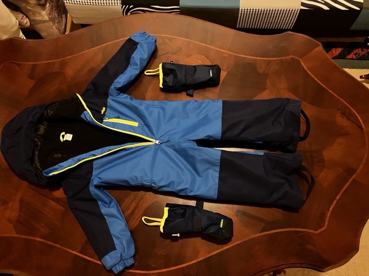Completi: Schnee-Overall Winter-Overall Kind inkl. Handschuhe – Nuovo (secondo la descrizione) da Luzern venduto da Pteropus