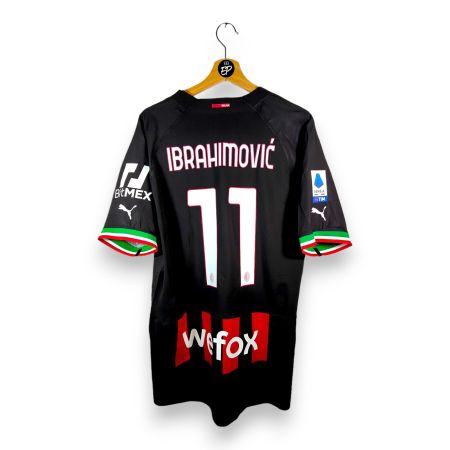 ORIGINAL 22-23 AC Milan Player Home Trikot Ibrahimovic (XL)