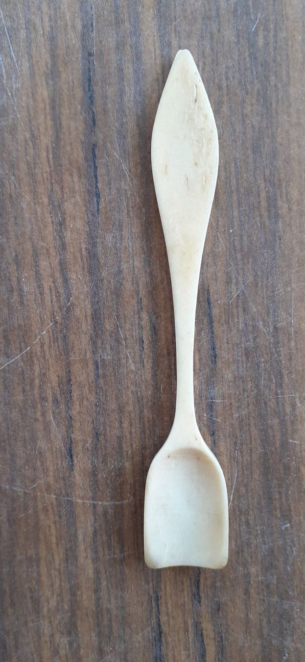 Löffel: Löffel 9cm Bein – Gebraucht aus Mörschwil von wunderkiste44 2
