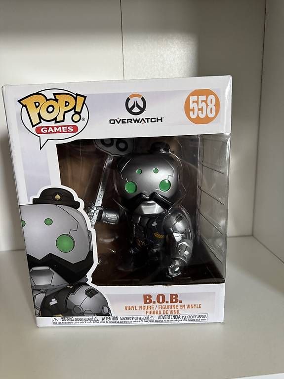 Funko Statuette: Funko Pop Overwatch B.O.B. #558 6" Super Sized  NEU & OVP – Usato da Bettlach venduto da michellemmm