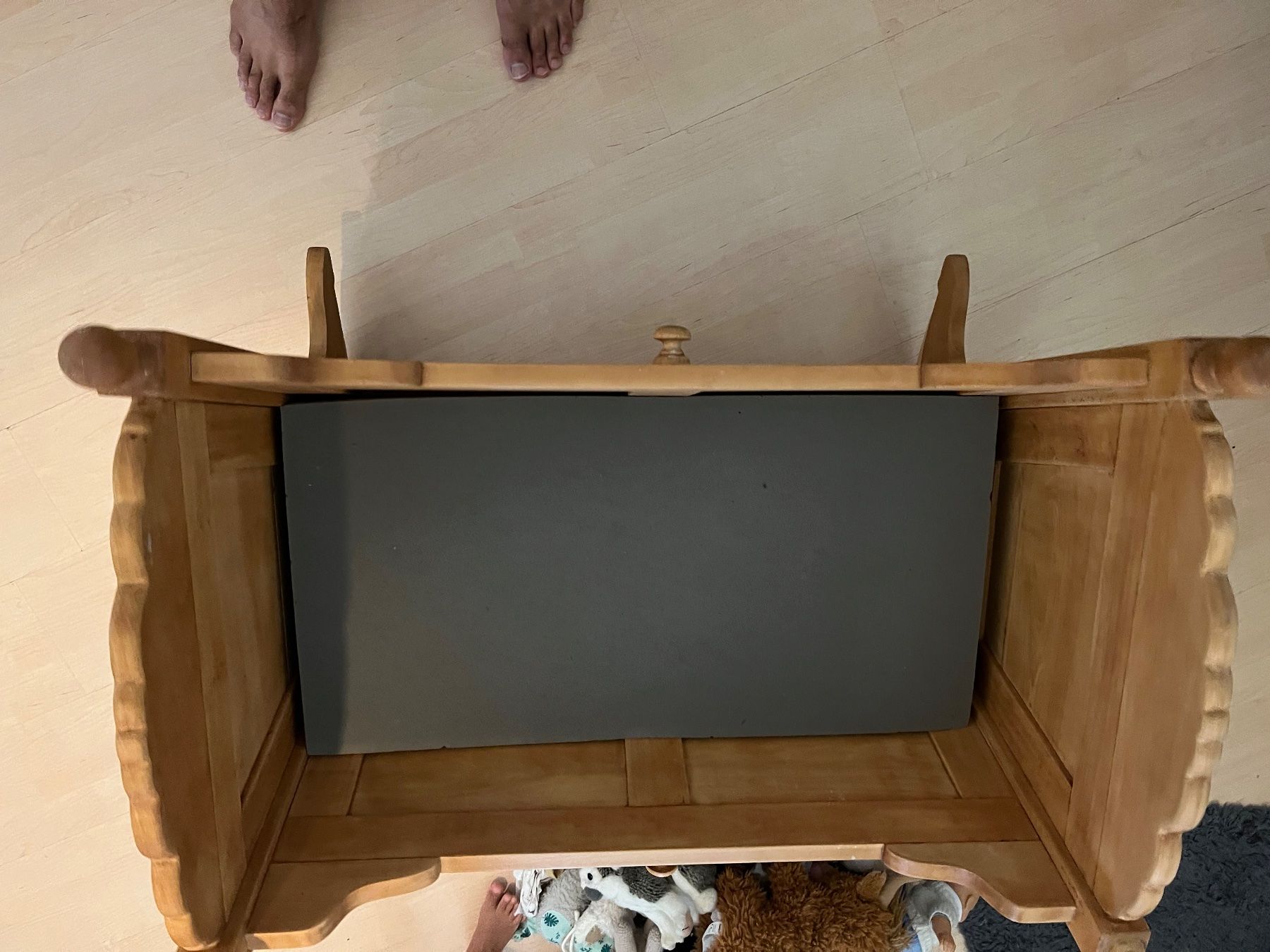 Culle: Wiege Holz natur, handgemacht – Usato da Rapperswil SG venduto da nha_xbc8 3