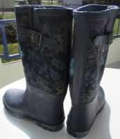 Gartenstiefel mit Blumenmuster