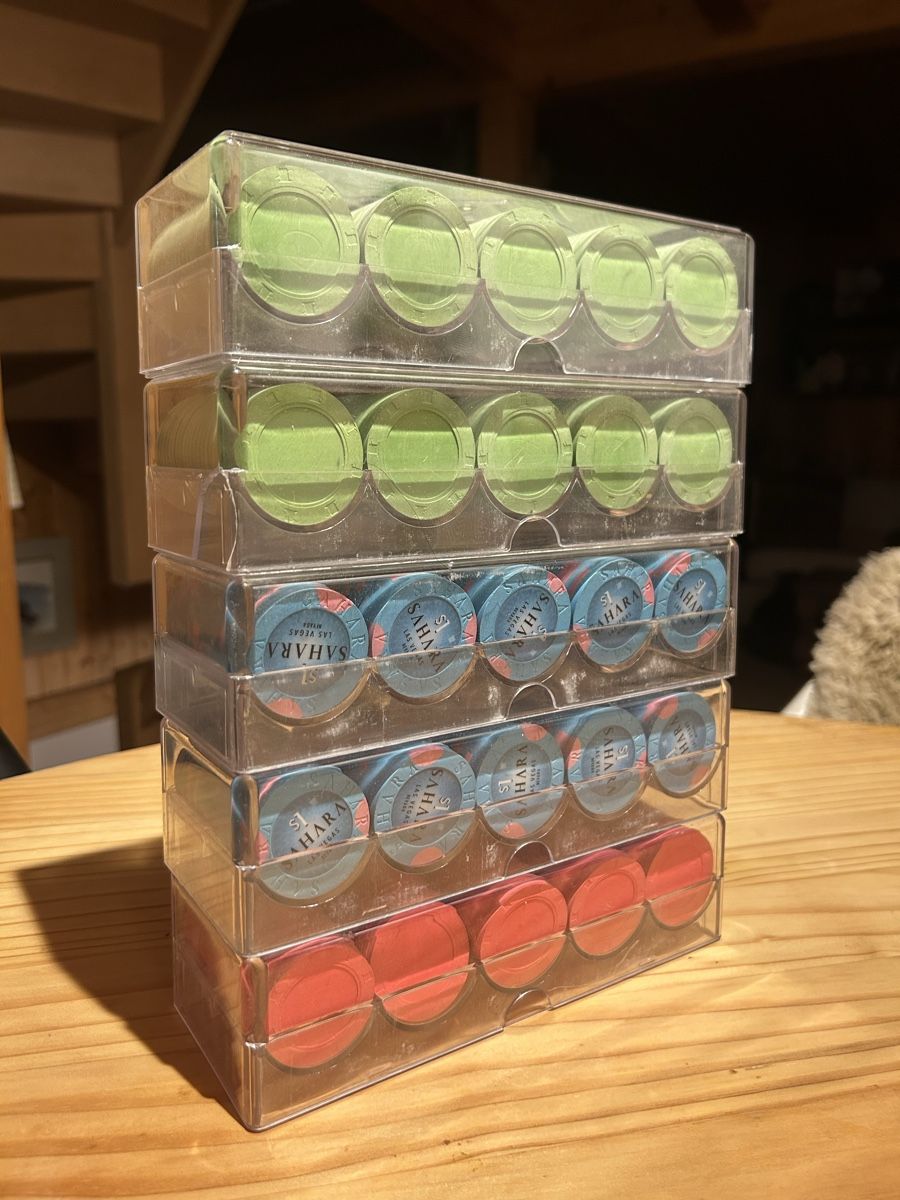 Jeux: Paulson Poker Chips – D'occasion à Haute-Nendaz par Arzak 1