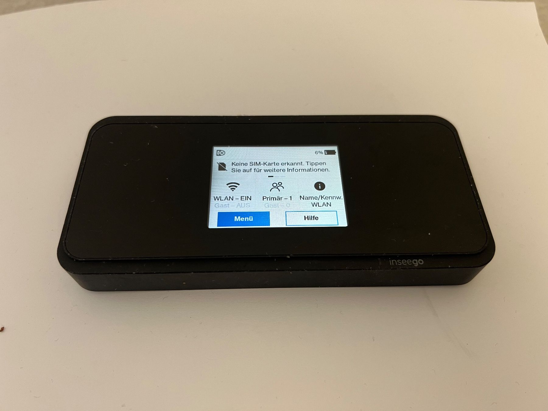 Modem & Router: Inseego 5G MiFi M2000 Mobile Hotspot – Usato da Zürich venduto da florian.kilian