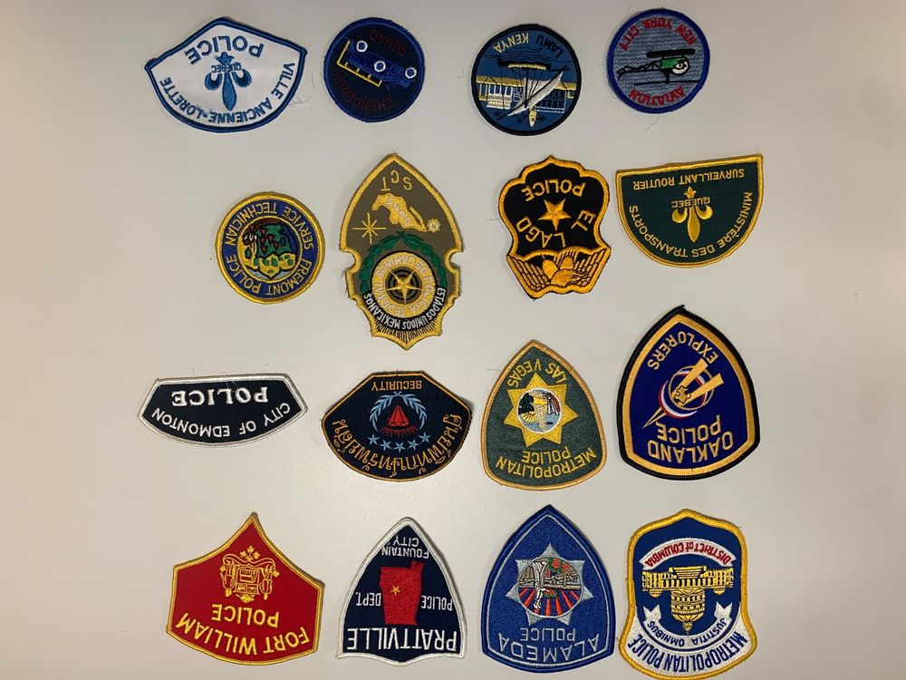 Grosse Sammlung Polizei Police Patches (Gebraucht) in Basel für CHF 20 ...