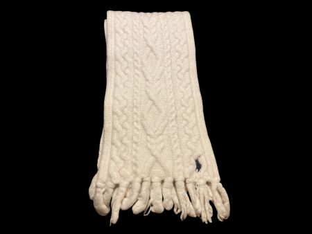 Ralph Lauren Hand-Knit Wool Scarf / Foulard