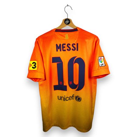 Original 2012-13 FC Barcelona Away Trikot Messi