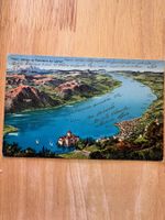 carte postale Chillon et Panorama du Léman