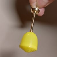 Puppenhaus Lampe, Vintage Miniatur Lampe!