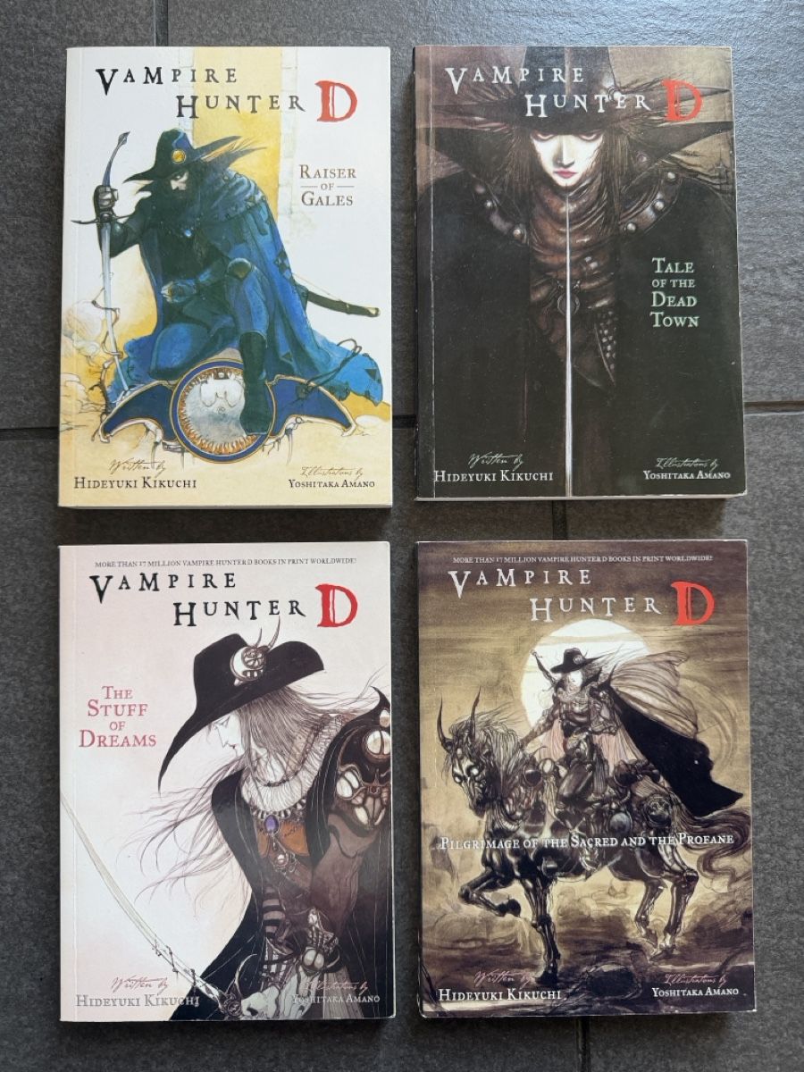 Libri: Vampire Hunter D Novels Lot – Usato da Zürich venduto da cENS0R