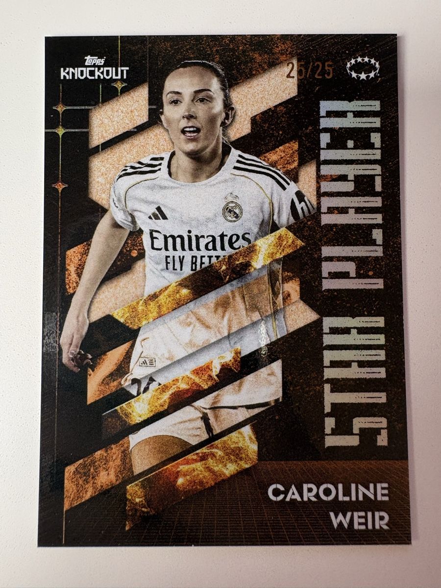 Topps Carte collezionabili: Topps Knockout UWCL Caroline Weir /25 – Nuovo (secondo la descrizione) da Kiesen venduto da jan_siegenthaler