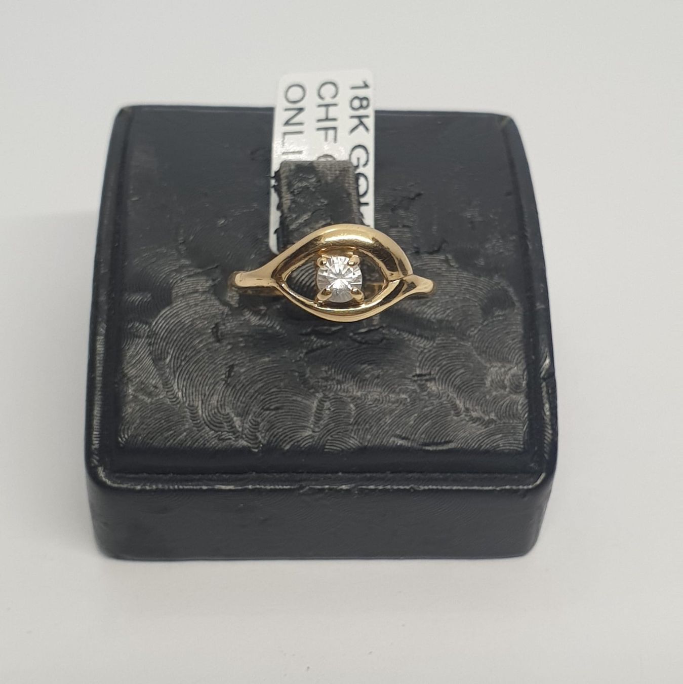 Anelli: Echt 18K Gold Ring – Usato da Luzern venduto da Goldhaus-Luzern