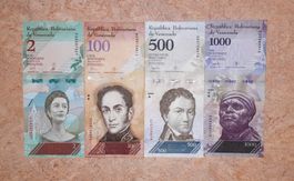 Lot Banknoten Venezuela