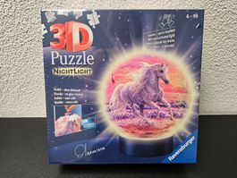 Neu - Ravensburger - 3D Puzzle NightLight Pferd