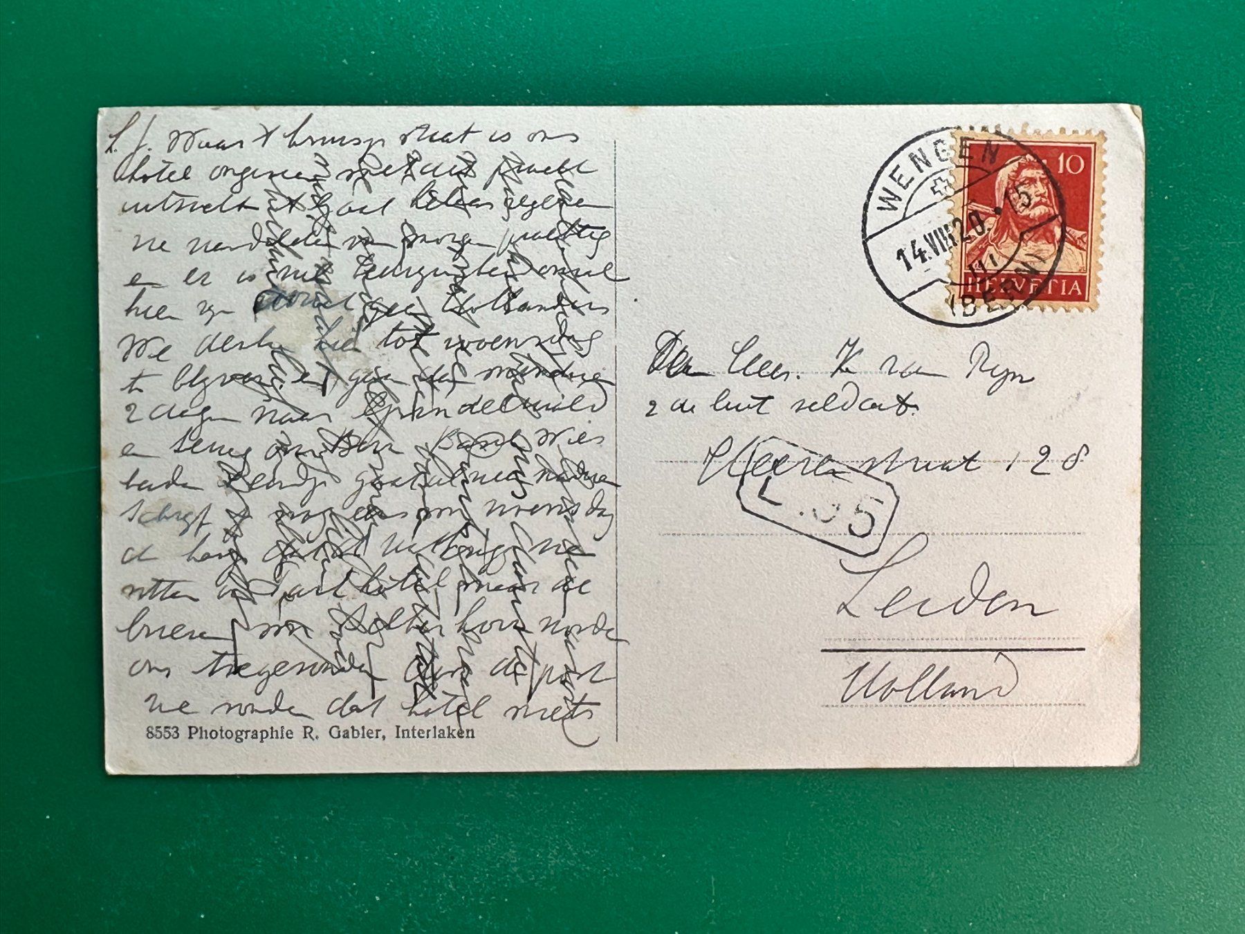 Cartoline postali: Wengen – Usato da Steg VS venduto da danwer74 1