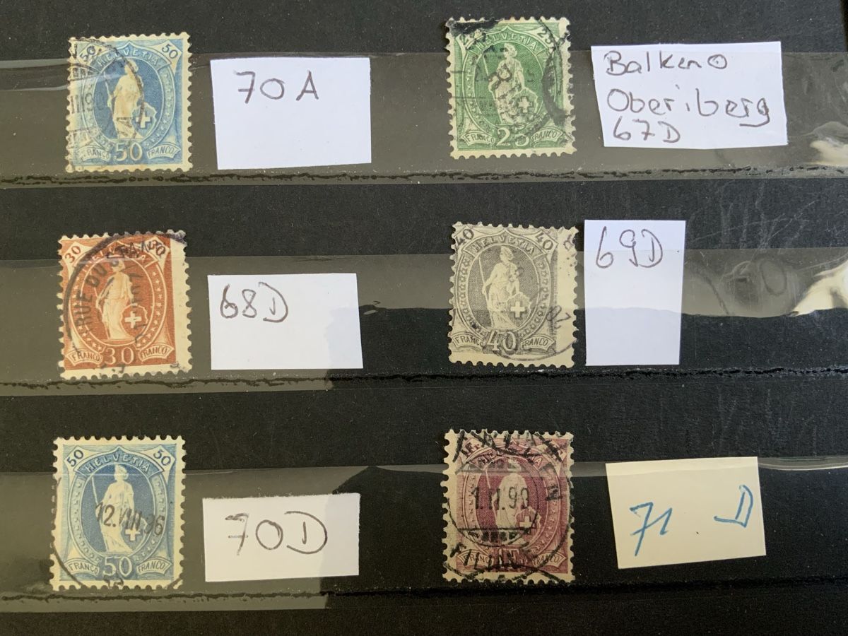 Tutti i francobolli: Stehende Helvetia – Usato da Binningen venduto da chr_cr5n 1