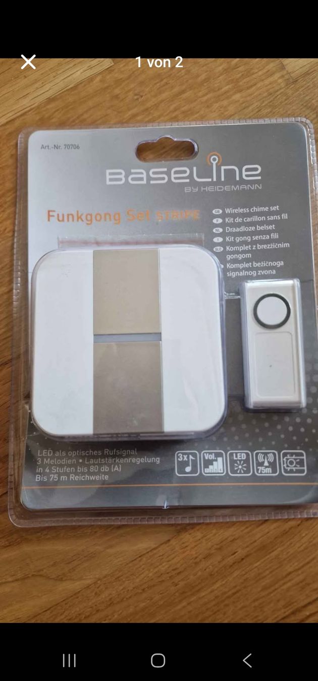 Campanacci mucche: Wireless Klingel – Nuovo e nell'imballaggio originale da Neuenegg venduto da Jemy94