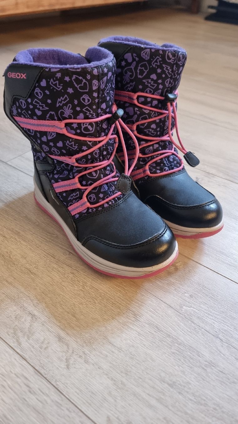 Geox Schuhe für Mädchen: Geox Waterproof Stiefel gr 33 – Gebraucht aus Wigoltingen von Zuckerfee84 1