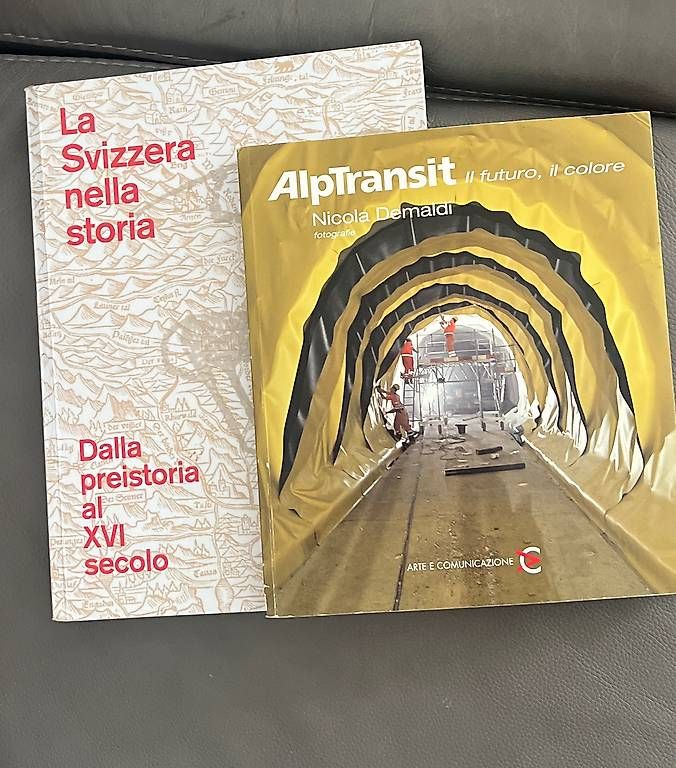 Bücher: La Svizzera nella storia + AlpTransit – Gebraucht aus Tenero von loa_7m8d