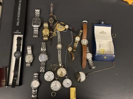 Lot de montres divers ! (Omega • Tissot • Etc..)