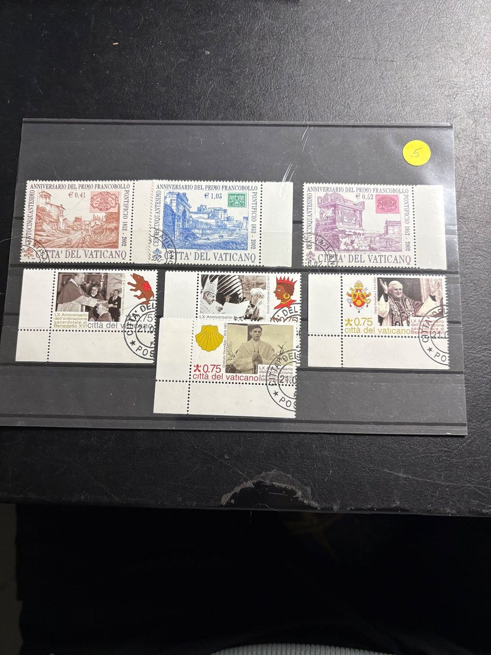Alle Briefmarken: Vatikan – Gebraucht aus Herzogenbuchsee von Hebu6