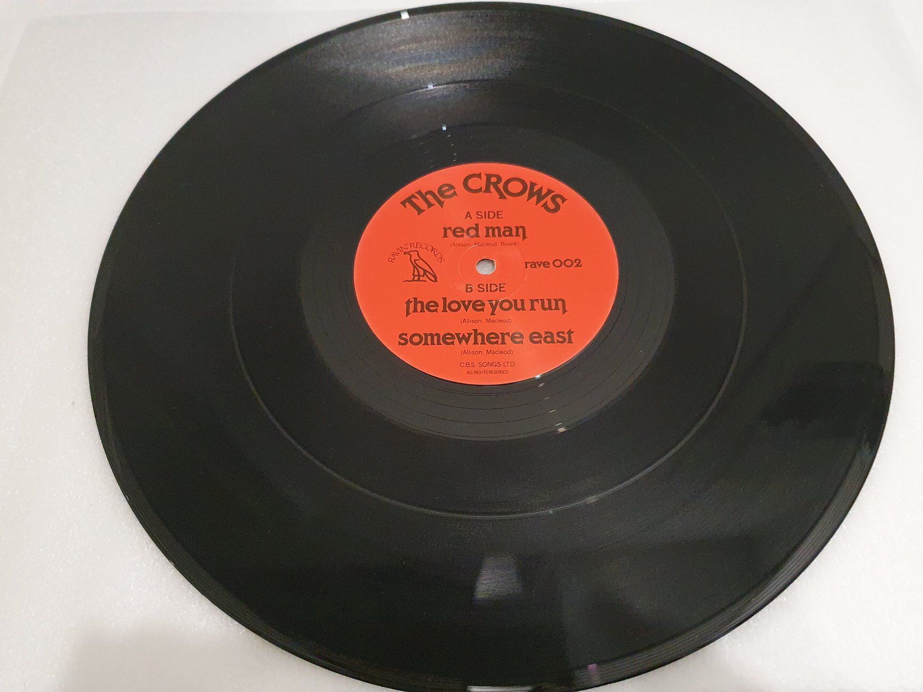 Dischi in vinile: The Crows - Redman (Rock) – Usato da Uster venduto da Vinyl-Leidenschaft 4