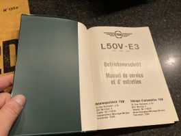 FBW L50V-E3 Betriebsvorschrift