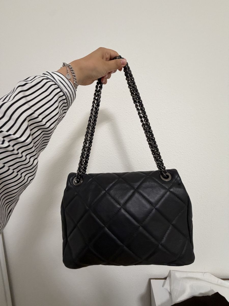 Borse da donna: Schwarze Anna Luchini Schultertasche – Usato da Basel venduto da sid_dem 2