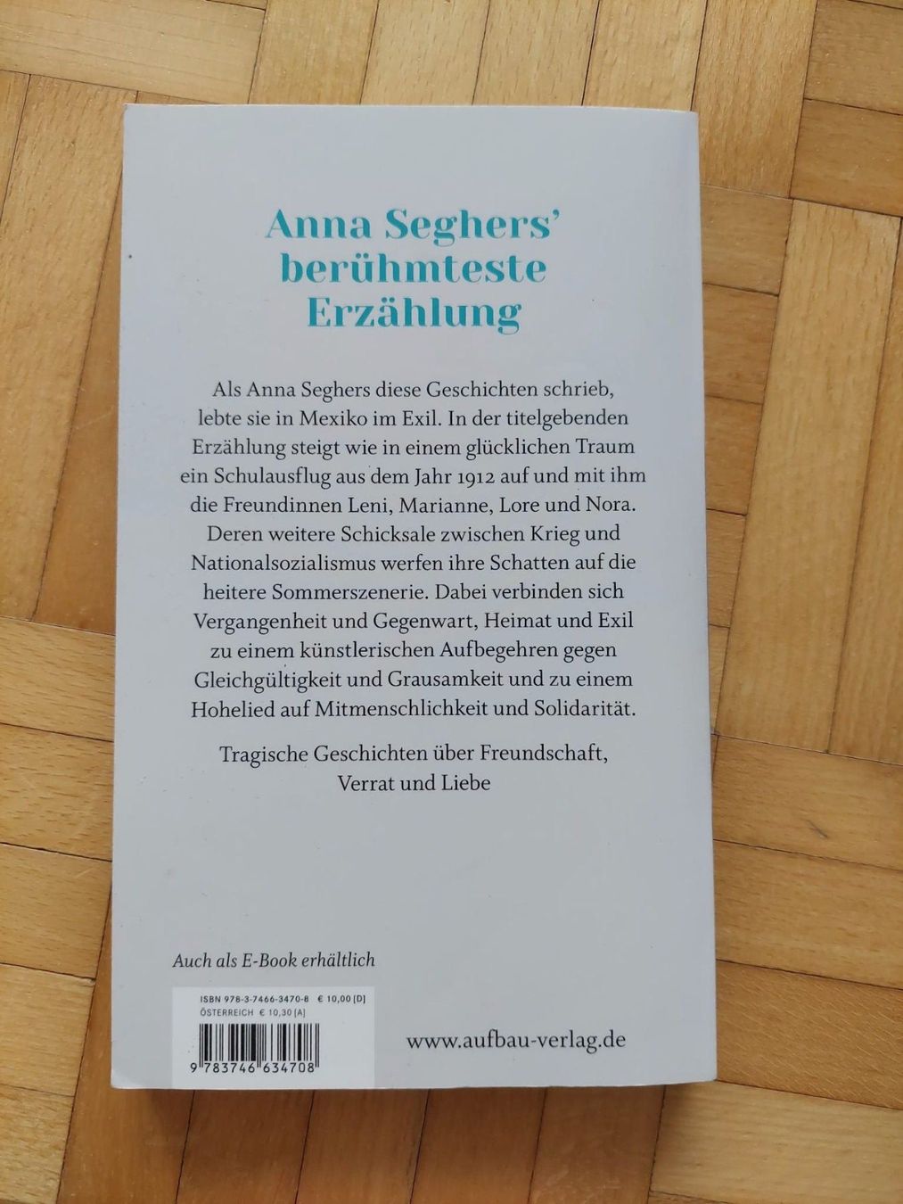 Libri: Buch: Der Ausflug der toten Mädchen – Usato da Reinach AG venduto da geo_bmc8 1
