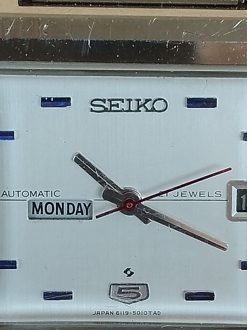Seiko Uhren: Seiko 5 Tv Automatic 6119 läuft  – Gebraucht aus Agno von sam2608 6