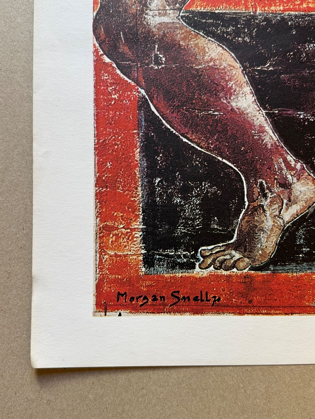 Grafica & Litografie: "lutte" de Flore Morgan-Snell, 1970 – Usato da Lausanne venduto da angel_collections 1