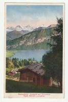 Postkarte Beatenberg: Thunersee, Bern, 1920