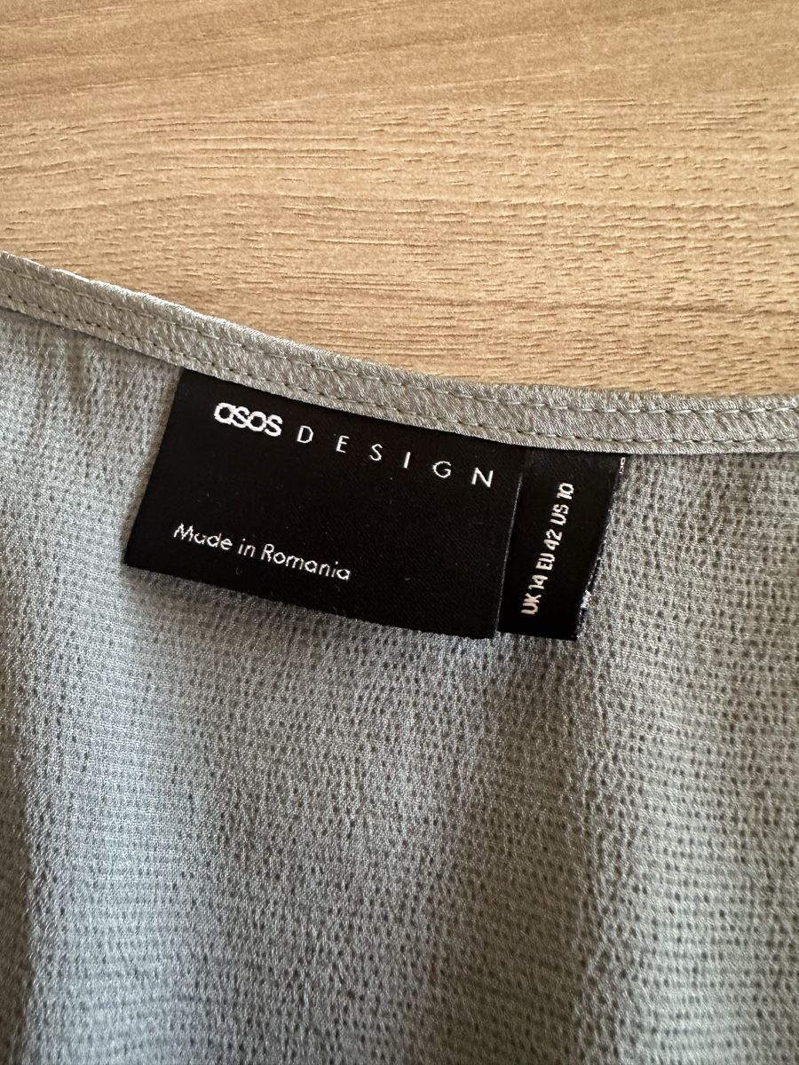 Asos Vestiti: Robe bleue grise asos design – Nuovo (secondo la descrizione) da Lausanne venduto da sou_w9bl 2
