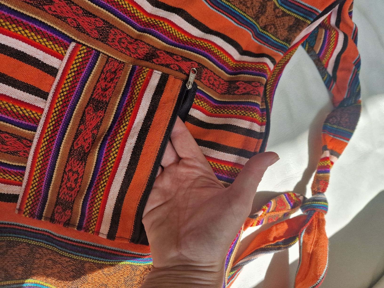Taschen: farbenfroher Cross-Body-Bag aus Peru – Neu (gemäss Beschreibung) aus Bassersdorf von sankaber 1