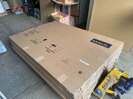 neuer MAULpro Whiteboard 2000, alusilber, 1200 x 1800 mm