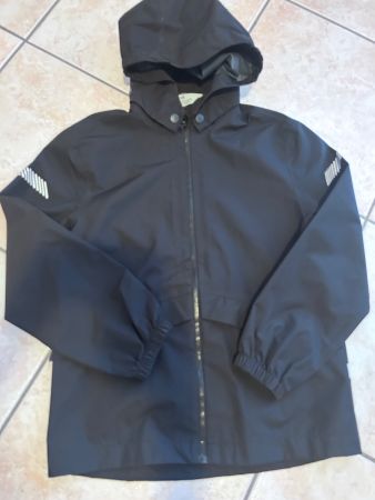 Giacca antipioggia H&M nera, taglia 134/140, come nuova