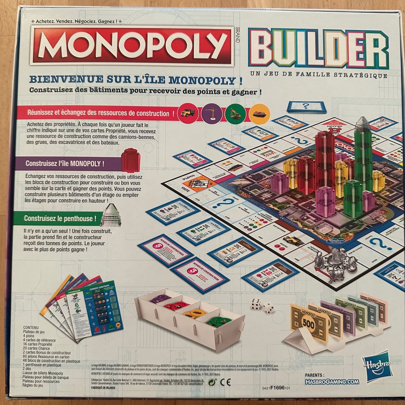 Giochi: Monopoly Builder NEUF / NEU / NEW – Nuovo e nell'imballaggio originale da Nussbaumen AG venduto da Pika-Shop 1