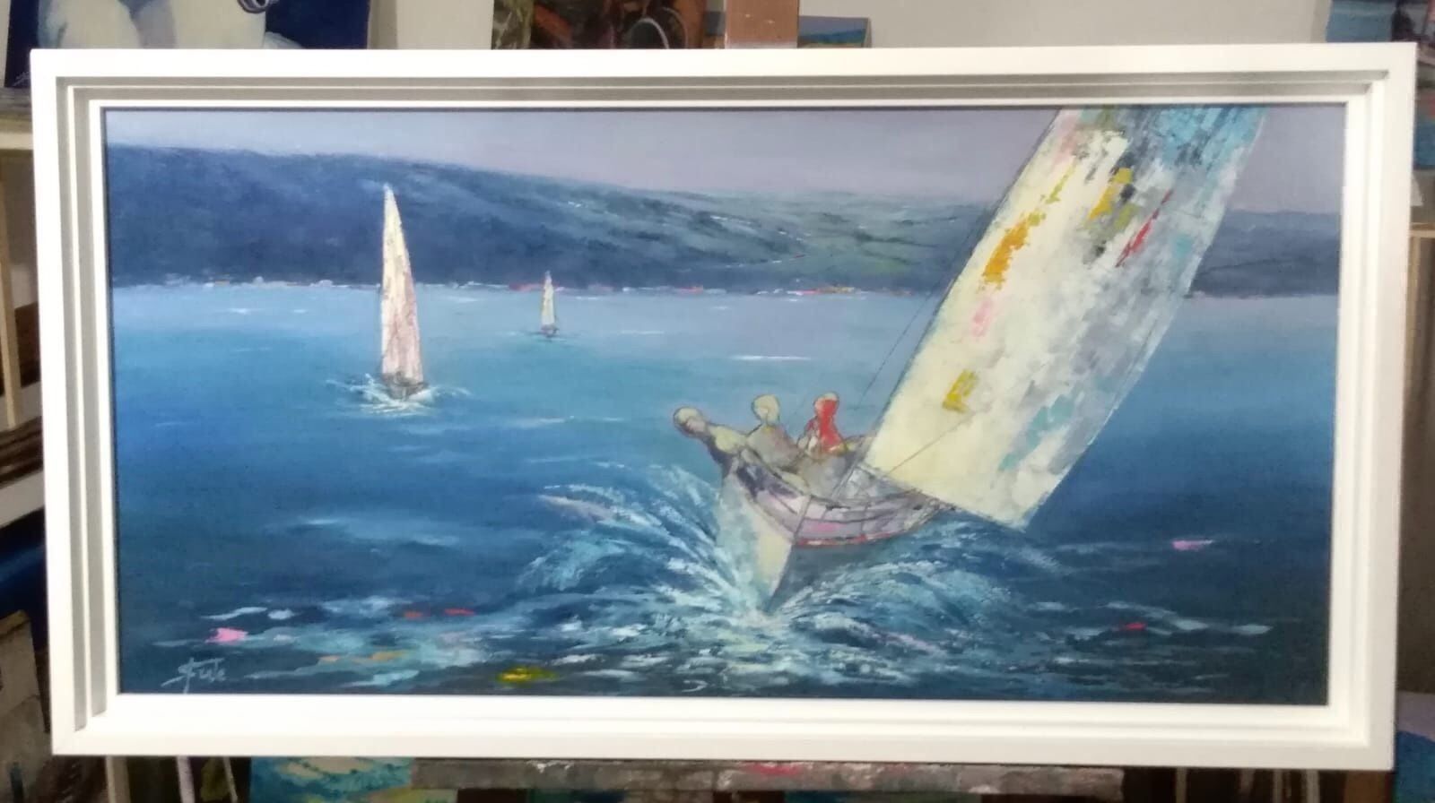 Dipinti: - Italienisches Gemälde - 80x40cm – Nuovo (secondo la descrizione) da Basel venduto da mar_rlr9 2