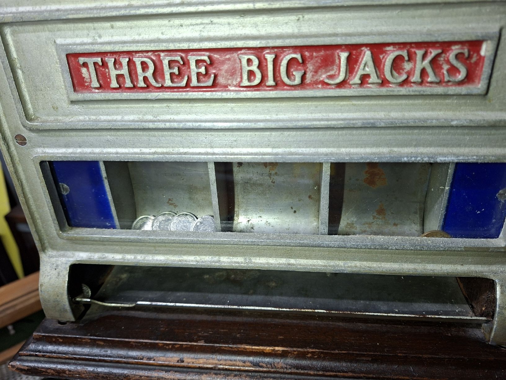 Slot Machine: Fingerschlagautomat Original ca.1930 – Usato da Rothenburg venduto da Nosta4 5