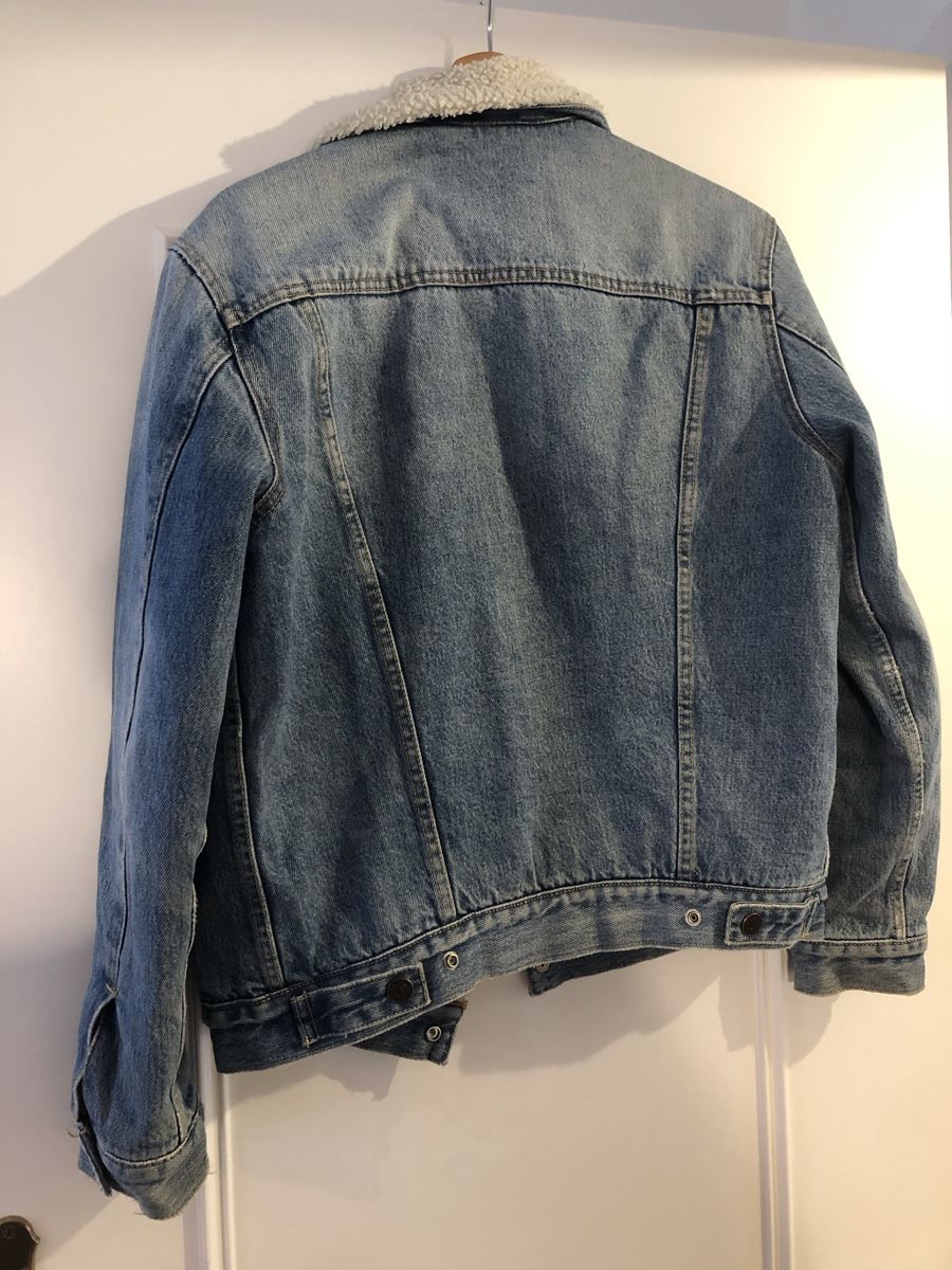 Levi's Giacche: Levi's Strauss Jeans Jacke mit Teddyfutter, Grösse S – Usato da Basel venduto da Kalleskaviar 3