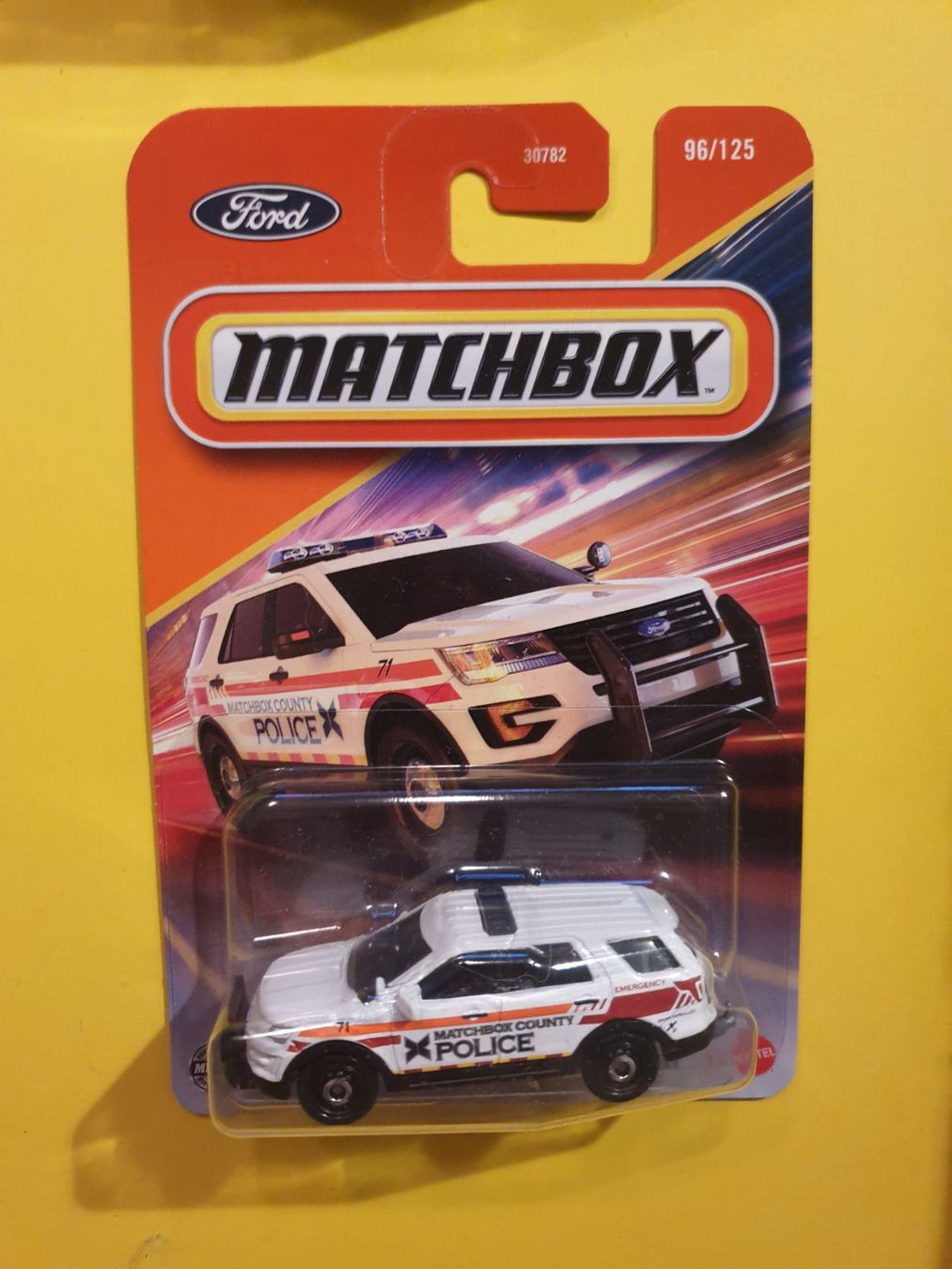 Matchbox Voitures modèles: 2 x Matchbox 2016 Ford POLICE INTERCEPTOR – Neuf avec emballage d'origine à Oftringen par Rotor 3