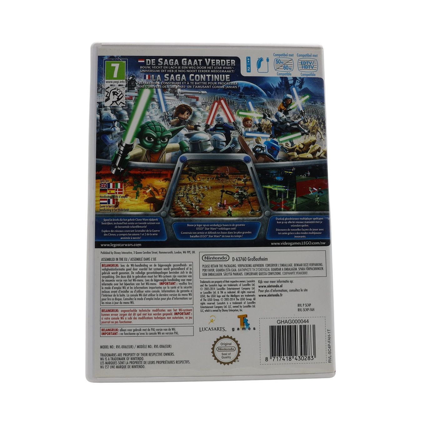 Nintendo Giochi: LEGO Star Wars III: The Clone Wars  - WII – Usato da Paudex venduto da dindeboy 2