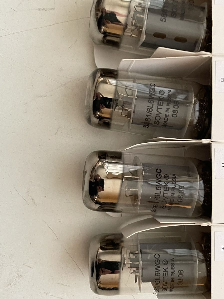 Amplificatori: Sovtek 5881 , Quartett geprüft  – Usato da Oftringen venduto da Jradioman