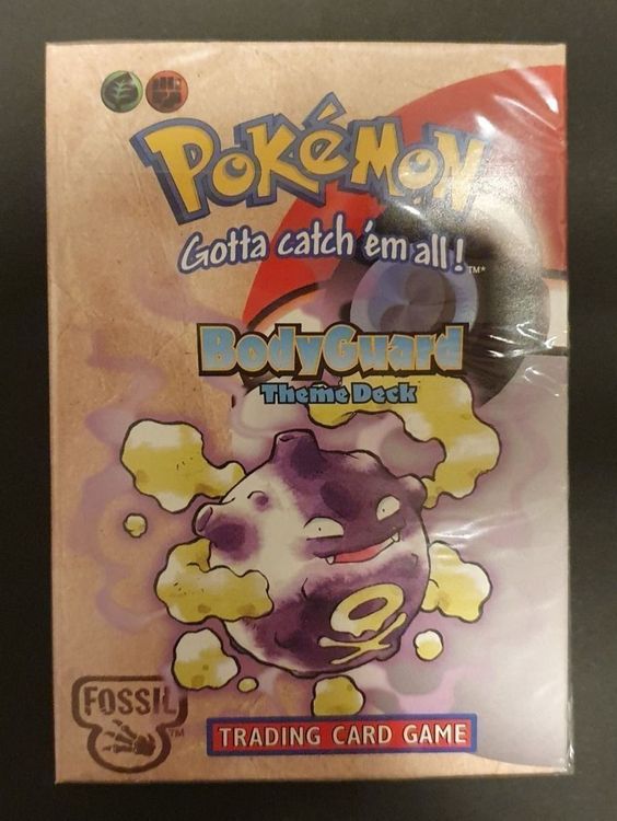 Pokemon Fossil ThemeDeck Bodyguard OVP!! (Neu und originalverpackt) in ...