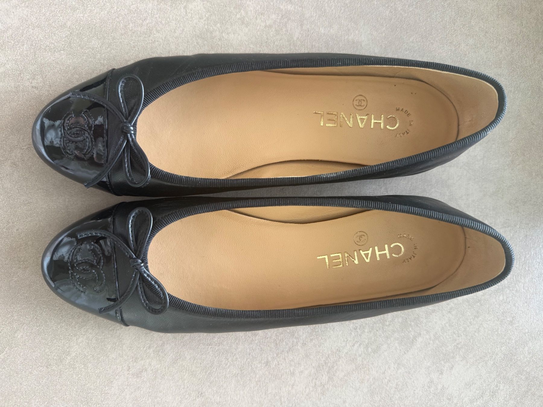 Chanel Scarpe da donna: Chanel Ballerinas Schwarz Grösse 40.5 – Usato da Meggen venduto da nat_z89l